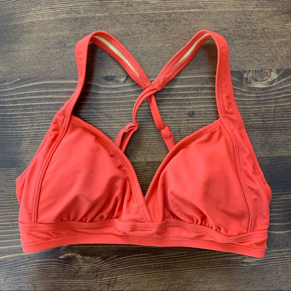 Athleta Siren Bra Cup Bikini Top 36B/34C “Cayenne”